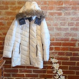 Long Marc New York Andrew Mark White Jacket